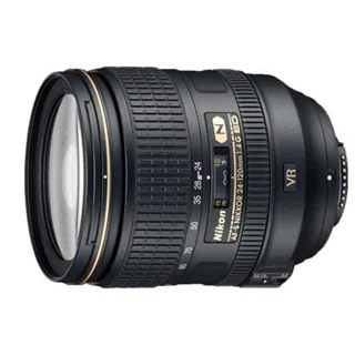 لنز 24-120mm f/4G vr Nano nikon از نمای نزدیک