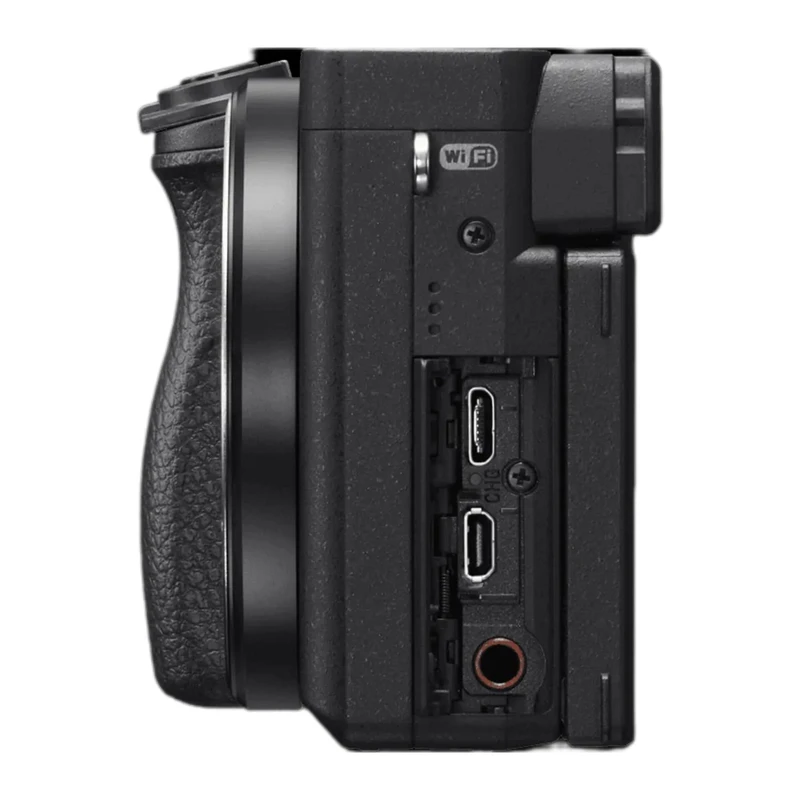 لوازم جانبی دوربین Sony A6400 شامل کیف، باتری یدکی و کارت حافظه UHS-I