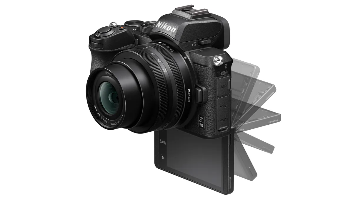 صفحه نمایش نیکون z50