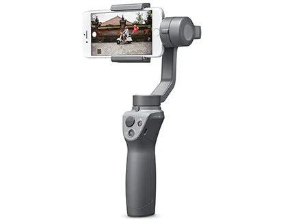 نمای جانبی DJI Osmo Mobile 2 مناسب فیلمبرداری حرفهای با گوشی موبایل