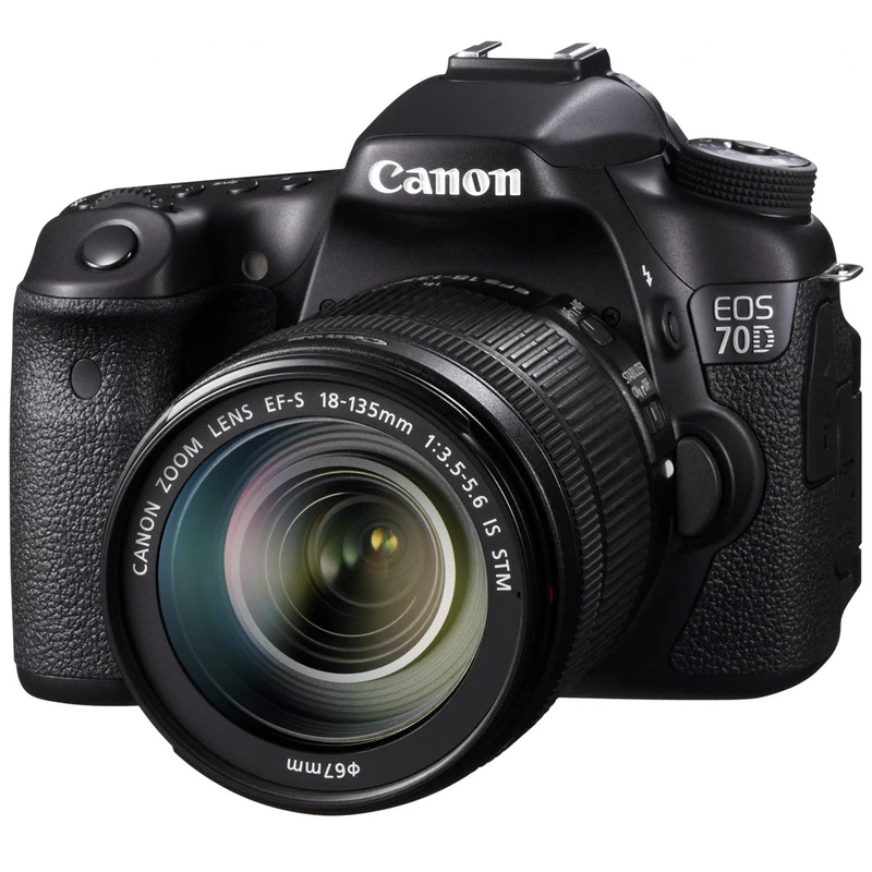 دوربین Canon EOS 70D با لنز 18-135mm – ترکیب ایده‌آل برای عکاسی حرفه‌ای
