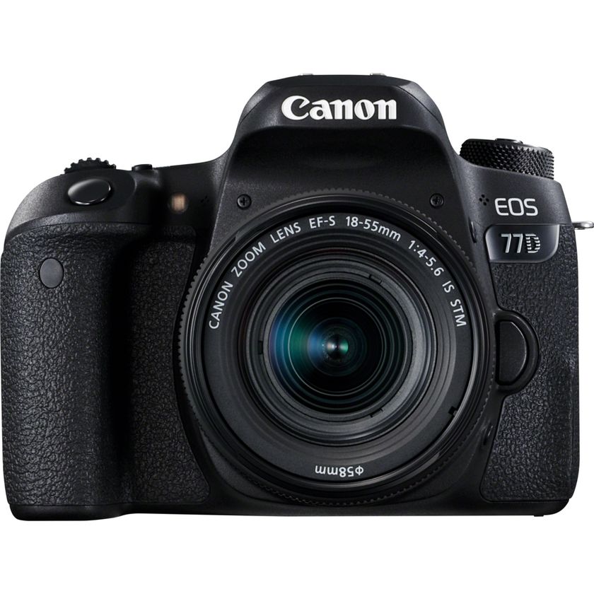دوربین Canon EOS 77D با لنز EF-S 18-55mm IS STM؛ مناسب برای عکاسی روزمره، پرتره و منظره