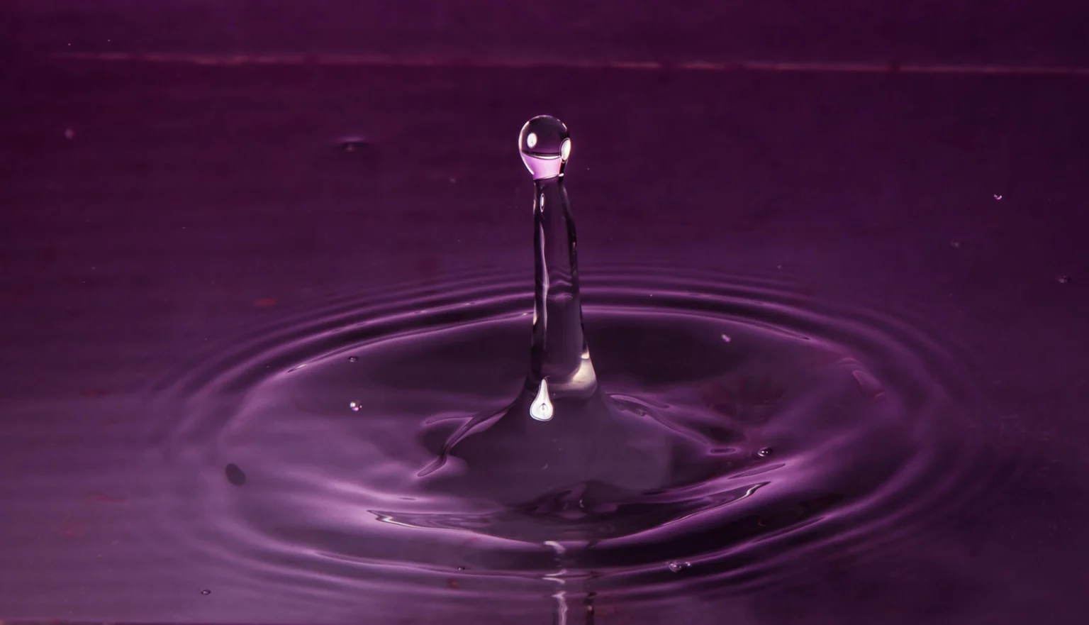 عکاسی از قطره آب