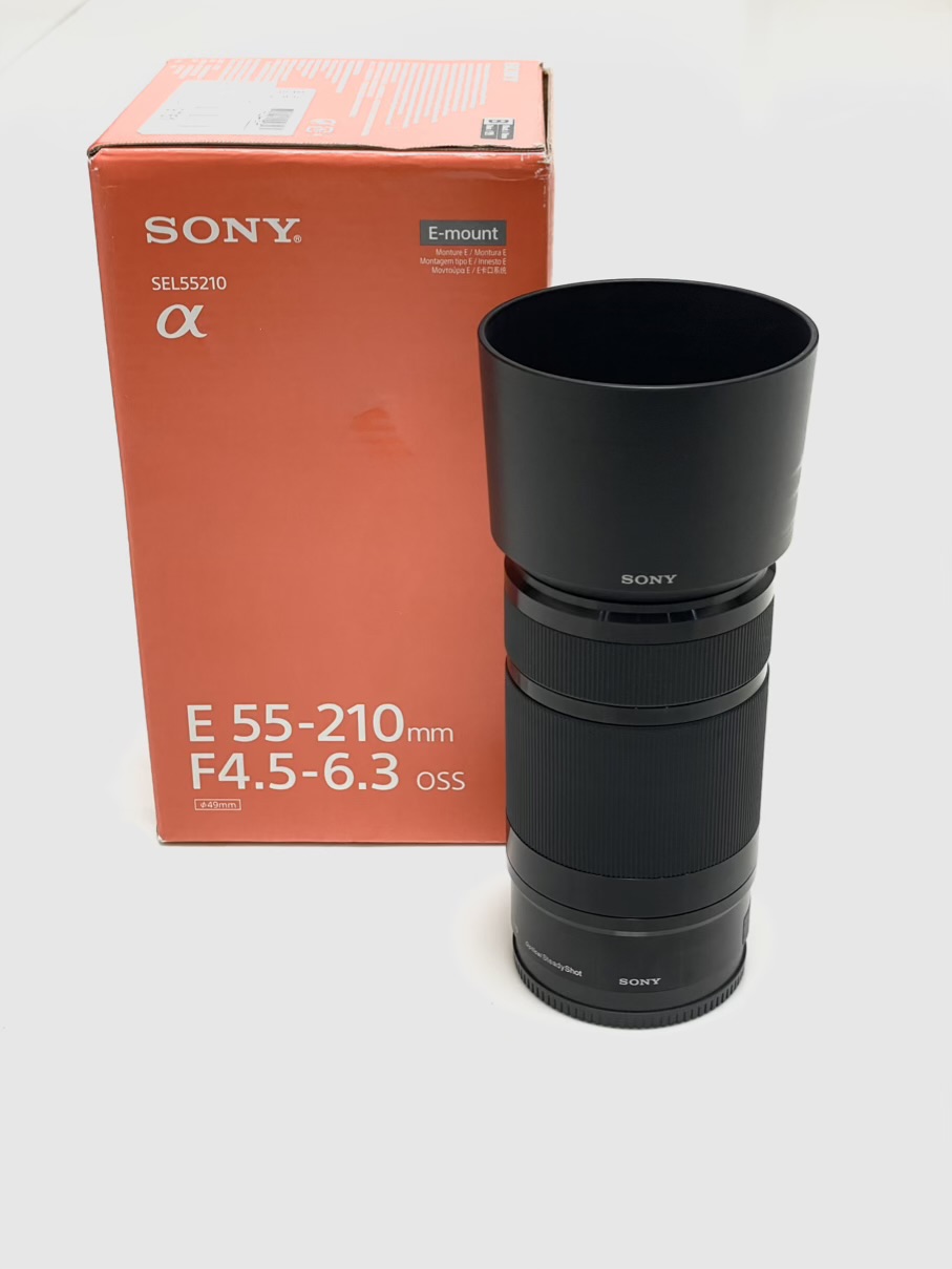 لنز Sony 55-210mm oss (آنباکس شده؛ در حد تست)