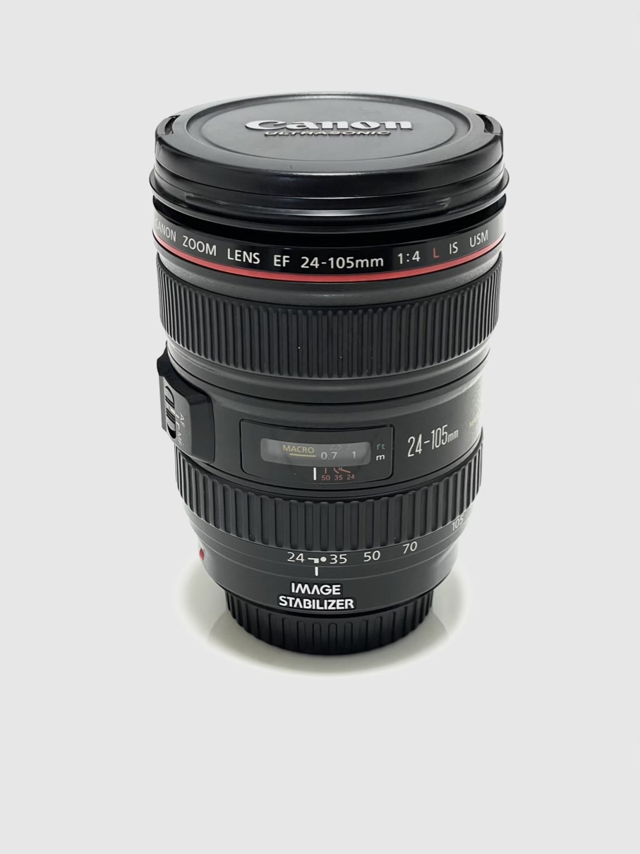 لنز Canon EF 24-105mm f/4L IS USM (کارکرده، درحدنو)