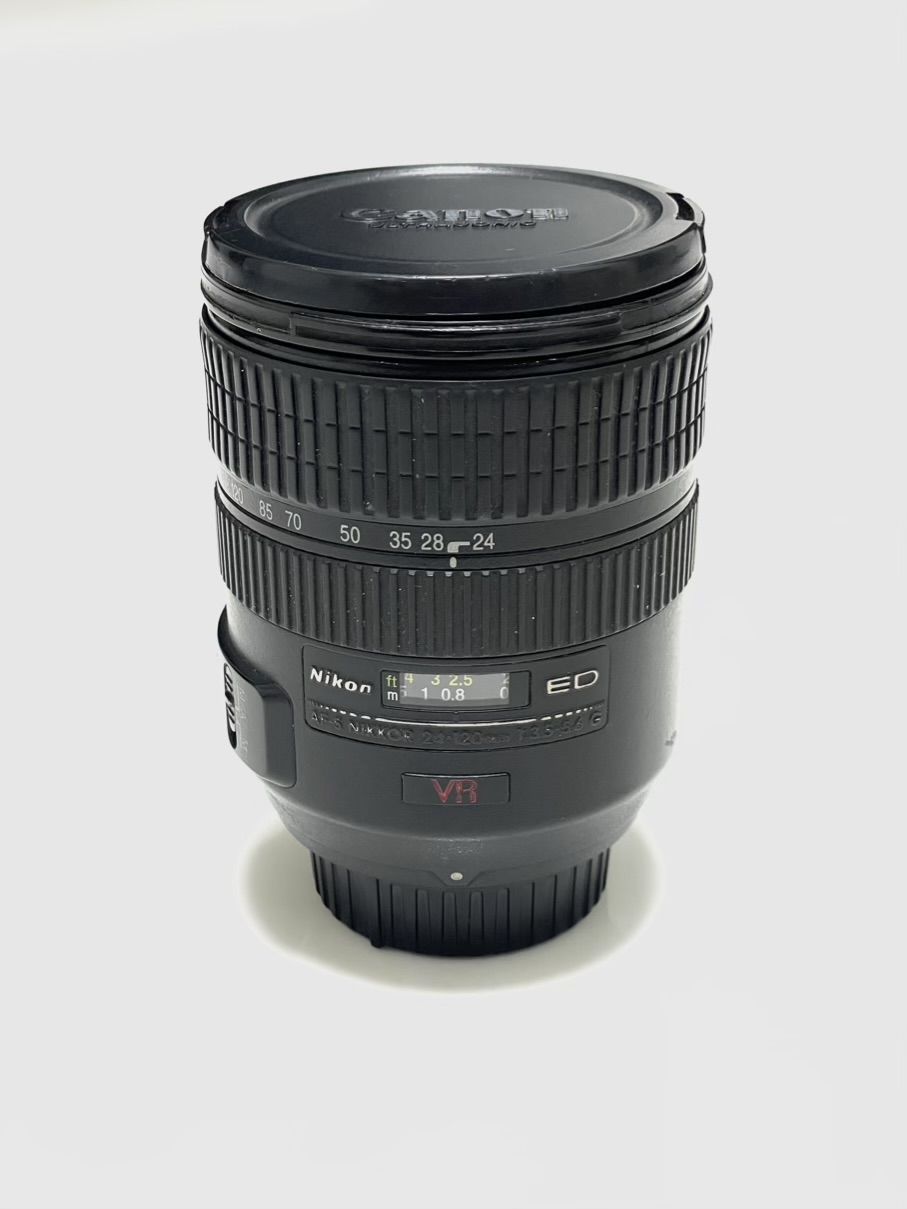 لنز Nikon 24-120mm AF-S f/3.5-5.6G VR (کارکرده، سالم)