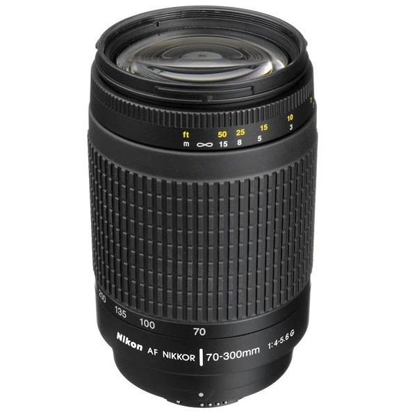 لنز نیکون Nikon 70-300mm f/4.5.6 G (کارکرده، تمیز)