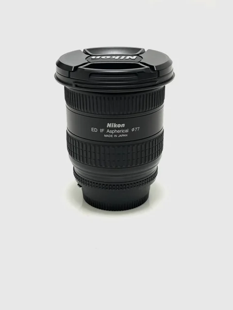 جزئیات ساختاری و حلقه فوکوس لنز Nikon 18-35mm f/3.5-4.5D